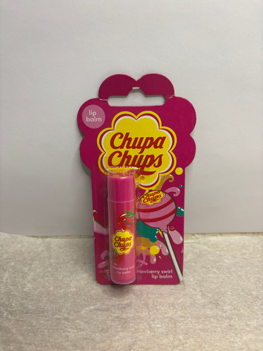 Baume à lèvres Chupa Chups tourbillon fraise-The Phénix Styles