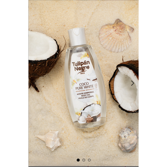 HUILE POUR CORPORELLE TULIPAN COCO PURE WHITE-200ml-The Phénix Styles