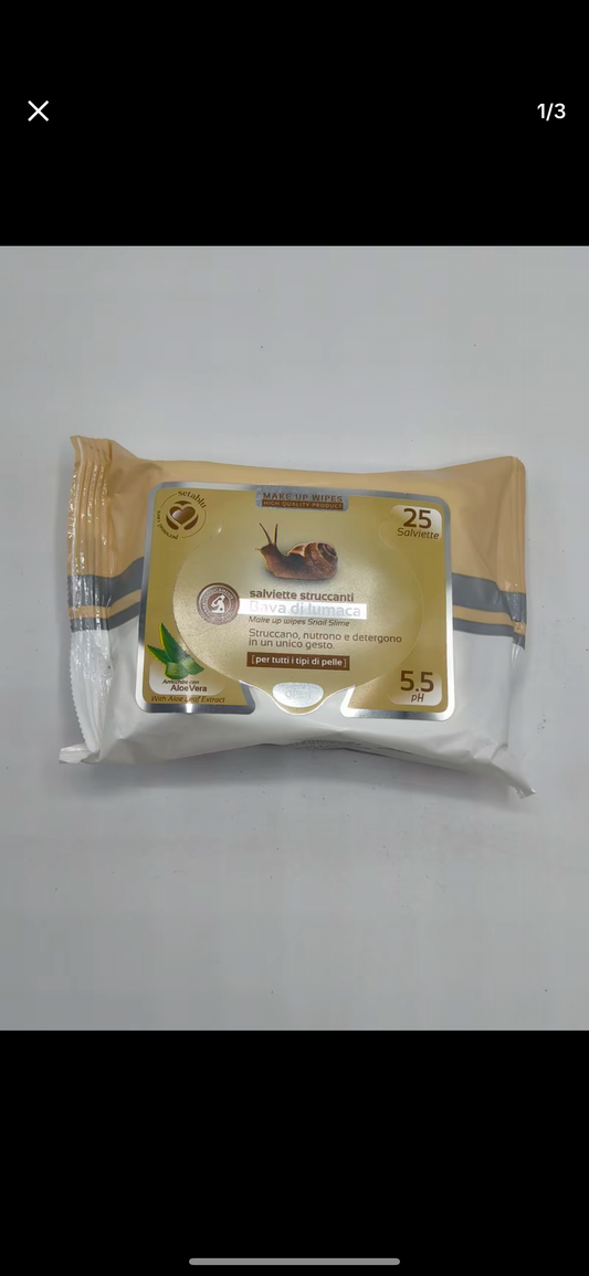 Lingettes Démaquillantes à la Bave d’Escargot –The Phénix Styles