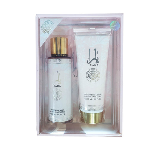 COFFRET YARA ROSE Sultan El Warda : Brûme et Lait pour le corps parfumé-The Phénix Styles