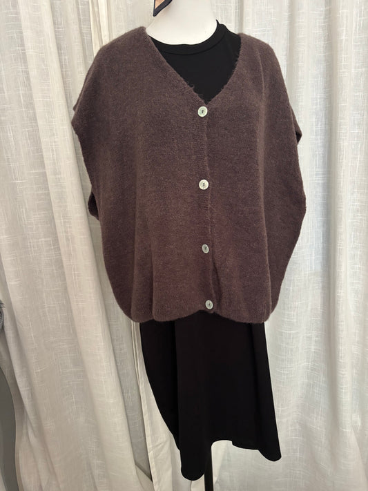 Cardigan sans manche oversize LINA-The Phénix Styles