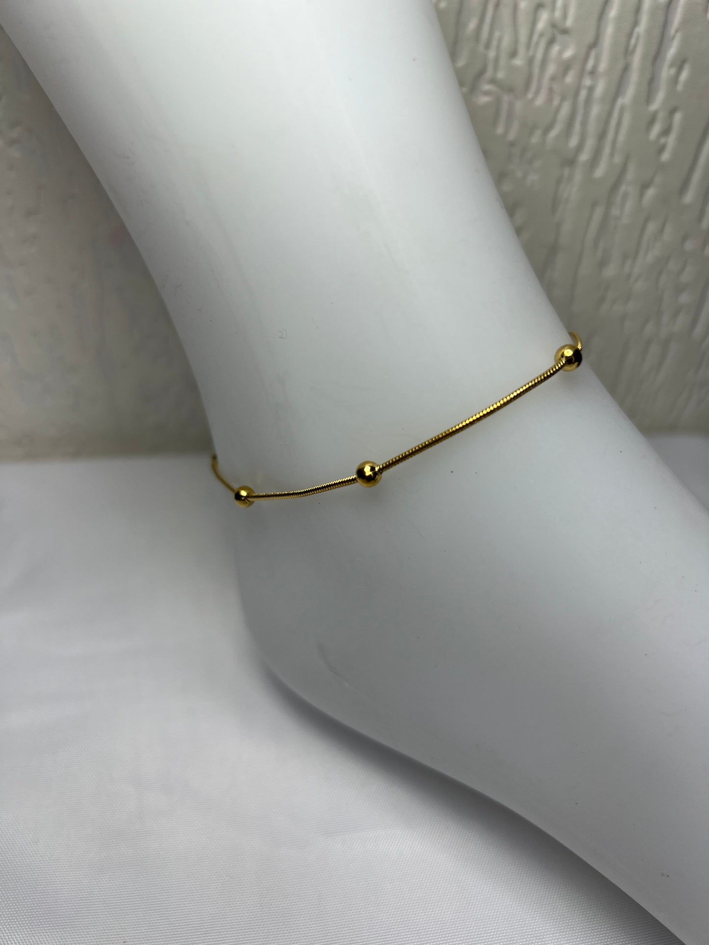 Bracelet cheville boule" Victoria " Gold-The Phénix Styles