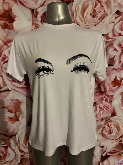 T-Shirt imprimé Yeux-The Phénix Styles